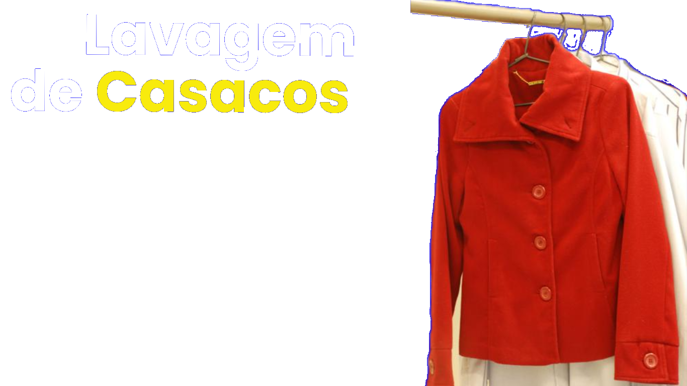 Lavagem casacos