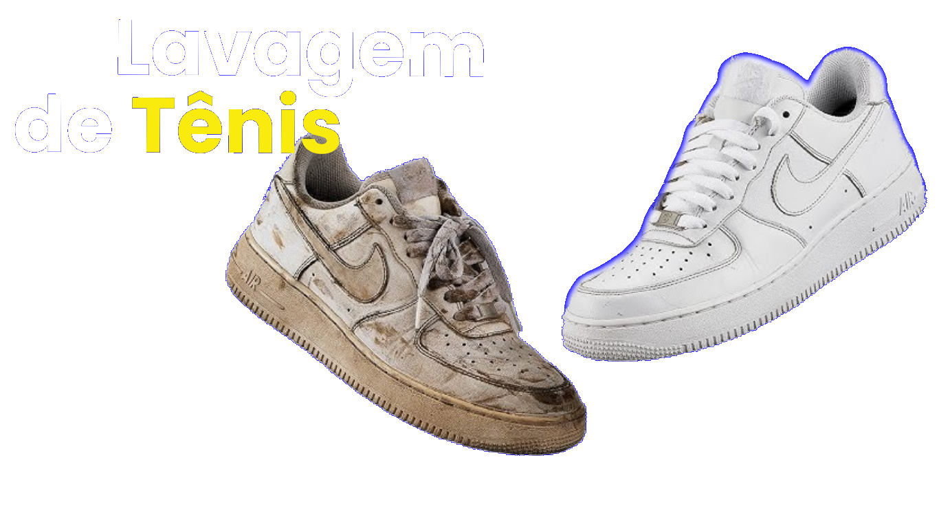 lavagem de tenis